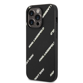 کاور کارل لاگرفلد مدل LOGOMANIA PATTERN مناسب برای گوشی موبایل اپل Apple iPhone 14 Pro Max