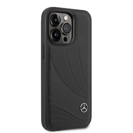کاور مرسدس بنز مدل WAVEL PATTERN مناسب برای گوشی موبایل اپل Apple iPhone 14 Pro Max