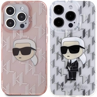 قاب برند کارل لاگرفلد مدل  Karl Lagerfeld Glitter مناسب برای Apple iPhone 16 Pro