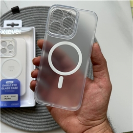 قاب برند ایکس لول مدل X-Level Eagle Eye Glass  پشت مات دور نرم مناسب برای Apple iPhone 15 Pro Max