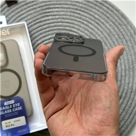 قاب برند ایکس لول مدل X-Level Eagle Eye Glass  پشت مات دور نرم مناسب برای Apple iPhone 15 Pro Max