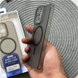 قاب برند ایکس لول مدل X-Level Eagle Eye Glass  پشت مات دور نرم مناسب برای Apple iPhone 15 Pro Max