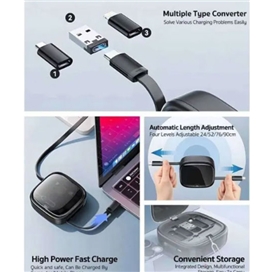 پک چند منظوره کابل و تبدیل کوتسی COTECI MULTIFUNCTIONAL TELESCOPIC CORD STORAGE BOX 87701