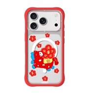 قاب برند یانگکیت مدل Dollar Flowers گل های دلاری قرمز Youngkit آیفون مناسب برای Apple iPhone 17 Pro Max
