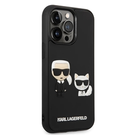 کاور کارل لاگرفلد مدل 3D KARL & CHOUPETTE مناسب برای گوشی موبایل اپل Apple iPhone 14 Pro