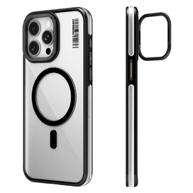 قاب YOUNGKIT یانگکیت Apple iPhone 15 Pro Max Crystal Grid Non Yellowing Magsafe Stand Series