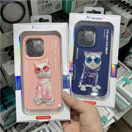 کاور NIMMY مدل GLASSES CAT مناسب برای گوشی موبایل اپل Apple iPhone 13 Pro Max