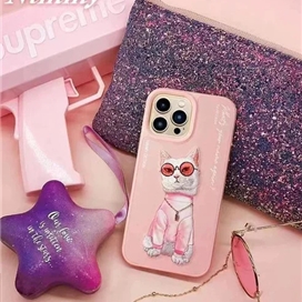 کاور NIMMY مدل GLASSES CAT مناسب برای گوشی موبایل اپل Apple iPhone 13 Pro Max