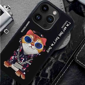 کاور NIMMY مدل GLASSES CAT مناسب برای گوشی موبایل اپل Apple iPhone 13 Pro Max