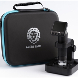 میکروسکوپ دیجیتال قابل حمل گرین لاین Green Lion Portable Digital Microscope دارای زوم 100 برابری