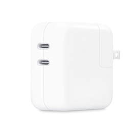 شارژر دیواری 35 وات اپل Apple 35W Dual USB-C Port Power Adapter