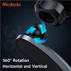 ولدر و شارژر وایرلس و فن خنک کننده مک دودو Mcdodo Fast Cooling Magnetic Wireless Car Charger CH-511