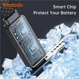 کابل شارژ لایتنینگ 1.2 متر مک دودو Mcdodo LED Rhythm Data Cable CA-497
