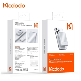 پاوربانک وایرلس مگ سیف مک دودو مدل MCDODO MC-426 ظرفیت 10000