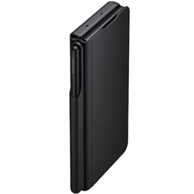 کیف کلاسوری سامسونگ مدل Flip Cover مناسب برای گوشی موبایل سامسونگ Galaxy Z Fold3 به همراه قلم نوری