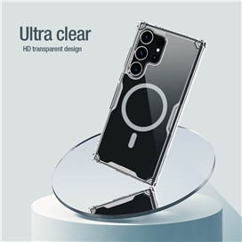قاب محافظ مگنتی نیلکین سامسونگ Samsung Galaxy S24 Ultra Nillkin Nature TPU Pro Magnetic Case