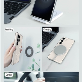 قاب محافظ مگنتی نیلکین سامسونگ Samsung Galaxy S24 Ultra Nillkin Nature TPU Pro Magnetic Case