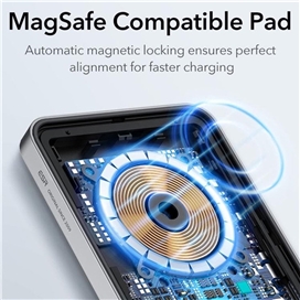 شارژر بیسیم رومیزی ESR 2-in-1 Magnetic Wireless Charger (HaloLock)