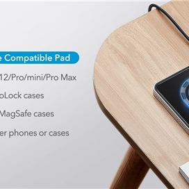 شارژر بیسیم رومیزی ESR 2-in-1 Magnetic Wireless Charger (HaloLock)