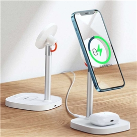 شارژر بی سیم مک دودو Mcdodo CH-7340 2 In 1 Desktop Wireless Charger Stand