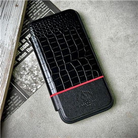 کیف پولو Polo مدل کروکدیل DWIGHT مناسب برای Apple iPhone 15 Pro Max