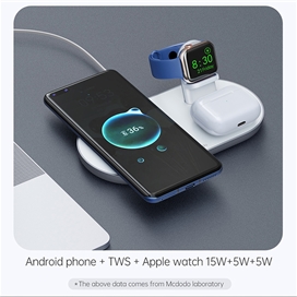 شارژر وایرلس سه کاره مک دودو مدل Mcdodo CH-7060 CH-7061