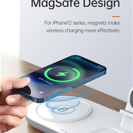 شارژر وایرلس سه کاره مک دودو مدل Mcdodo CH-7060 CH-7061