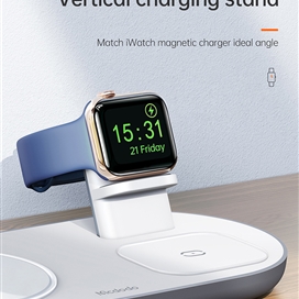 شارژر وایرلس سه کاره مک دودو مدل Mcdodo CH-7060 CH-7061