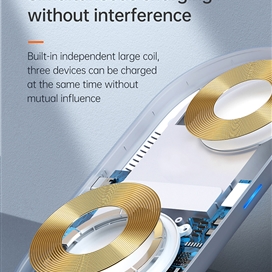 شارژر وایرلس سه کاره مک دودو مدل Mcdodo CH-7060 CH-7061