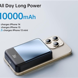 پاوربانک وایرلس مگنتی 30 وات 10000 مک دودو Mcdodo Good Touch Magnetic Wireless Power Bank MC-593