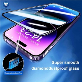 گلس ضد گرد و غبار و باکتری لیتو مناسب برای گوشی آیفون 13 LITO D+ ANTI-DUST ANTI-BACTERIA