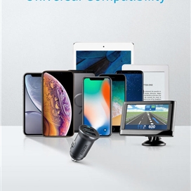 شارژر فندکی انکر PowerDrive 2 Alloy مدل A2727