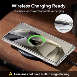 قاب استند دار گلکسی اس 24 الترا ESR Kickstand clear case Samsung Galaxy S24 Ultra