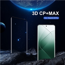 محافظ صفحه شیشه ای دورچسب تمام صفحه نیلکین شیائومی Xiaomi 14 Pro Ultra 3D CP+ Max