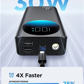 پاوربانک 30 وات 200000 جویروم Joyroom Fast ChargingPower Bank JR-PBF02