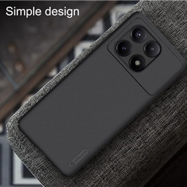 کاور نیلکین مدل Super Frosted Shield مناسب برای گوشی موبایل شیائومی Poco X6 Pro 5G/Redmi K70E