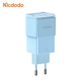 آداپنور شارژ سه پورت 67 وات مک دودو Mcdodo GaN 5 Mini Fast Charge CH-1501
