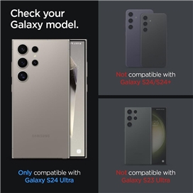 محافظ لنز دوربین اسپیگن مدل Optik Pro EZ Fit برای Galaxy S24 Ultra