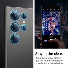 محافظ لنز دوربین اسپیگن مدل Optik Pro EZ Fit برای Galaxy S24 Ultra