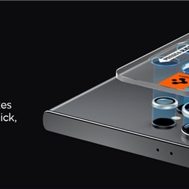 محافظ لنز دوربین اسپیگن مدل Optik Pro EZ Fit برای Galaxy S24 Ultra