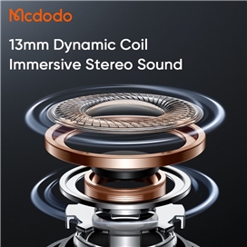 هندزفری بلوتوث مک دودو مدل MCDODO HP-3300 حذف نویز ANC+نمایشگر دیجیتال