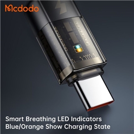 کابل شارژ هوشمند USB به تایپ سی 100 واتی مک دودو مدل MCDODO CA-3151 طول 1.8 متر