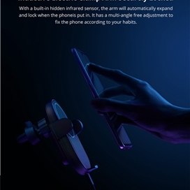 هولدر و شارژر وایرلس هوشمند 20 وات شیائومی مدل WCJ02ZM