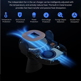 هولدر و شارژر وایرلس هوشمند 20 وات شیائومی مدل WCJ02ZM