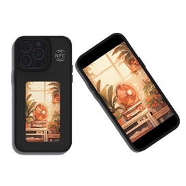 قاب NFC ان اف سی مشکی مناسب برای Apple iPhone 15