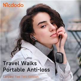 هندزفری بلوتوث مک دودو Mcdodo Lanyard Tied Portable Digital Display TWS Earbuds HP-3290