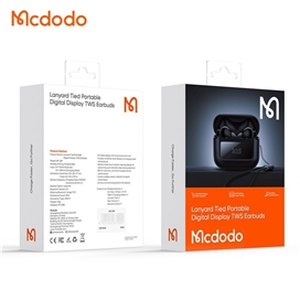 هندزفری بلوتوث مک دودو Mcdodo Lanyard Tied Portable Digital Display TWS Earbuds HP-3290