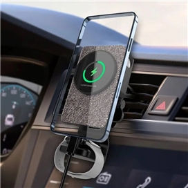 هولدر و شارژر وایرلس خودرو لِوِلوُ Levelo Aspen 3 in 1 Wireless Car Charger