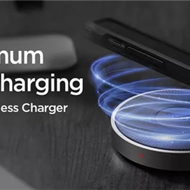 شارژر وایرلس برند اسپیگن Spigen مدل Essential Fast WireLess Charger F306W