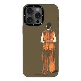 قاب YOUNGKIT یانگکیت Graceful Silhouette Bemice Gentle Orange Magsafe Series مناسب برای Apple iPhone 15